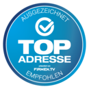 Ausgezeichnet als Top-Adresse von Firmen.TV